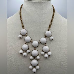 3/$30 White Bubble Necklace